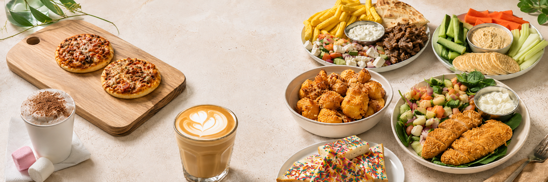 Kool Space cafe upgraded menu freshly made with more choices